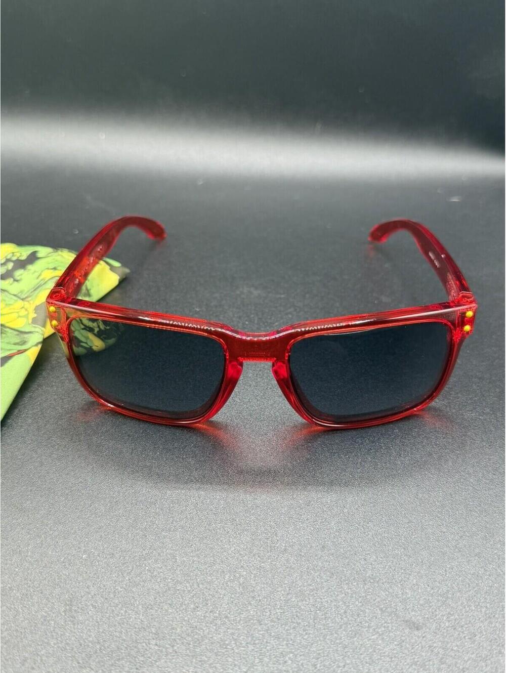 Oakley Jupiter Camo Holbrook Crystal Red Grey Lenses OO9102-13